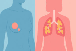 fibromatoza chistică mamară (sân) versus fibroza chistică (plămâni)